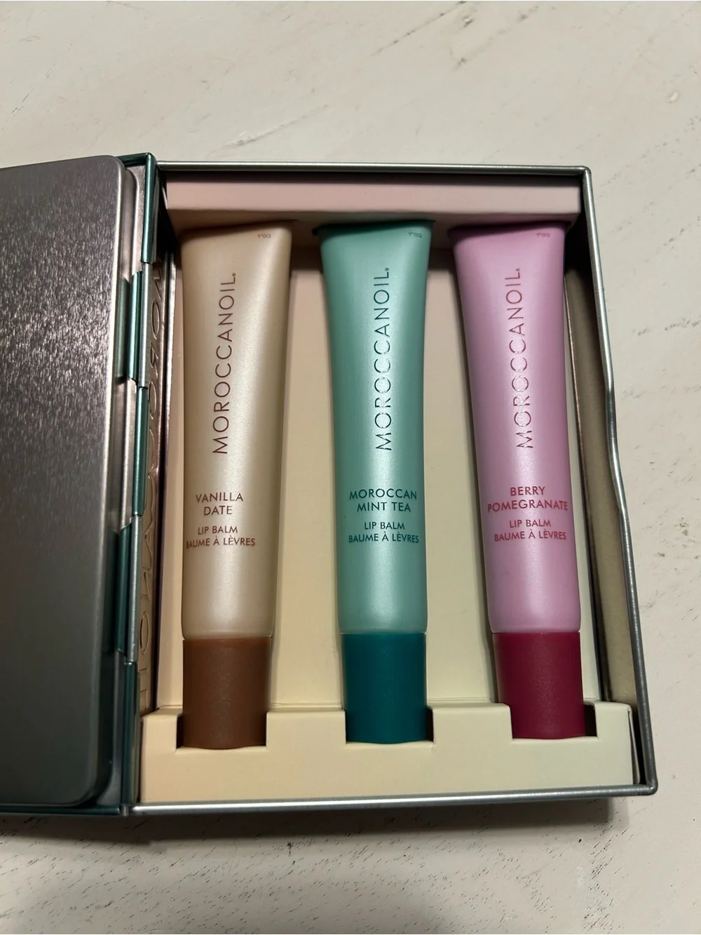 Brand New MorrocanOil Lip Balm Set